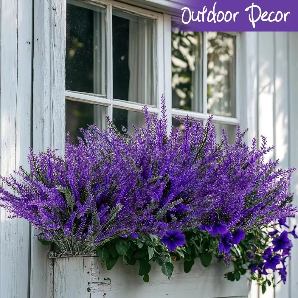 Artificial LAVENDER Bunch Indoor Outdoor Use