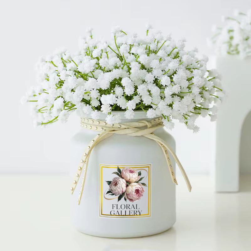 Artificial Large White Baby's Breath Gypsophila x 50 Stems Bouquet