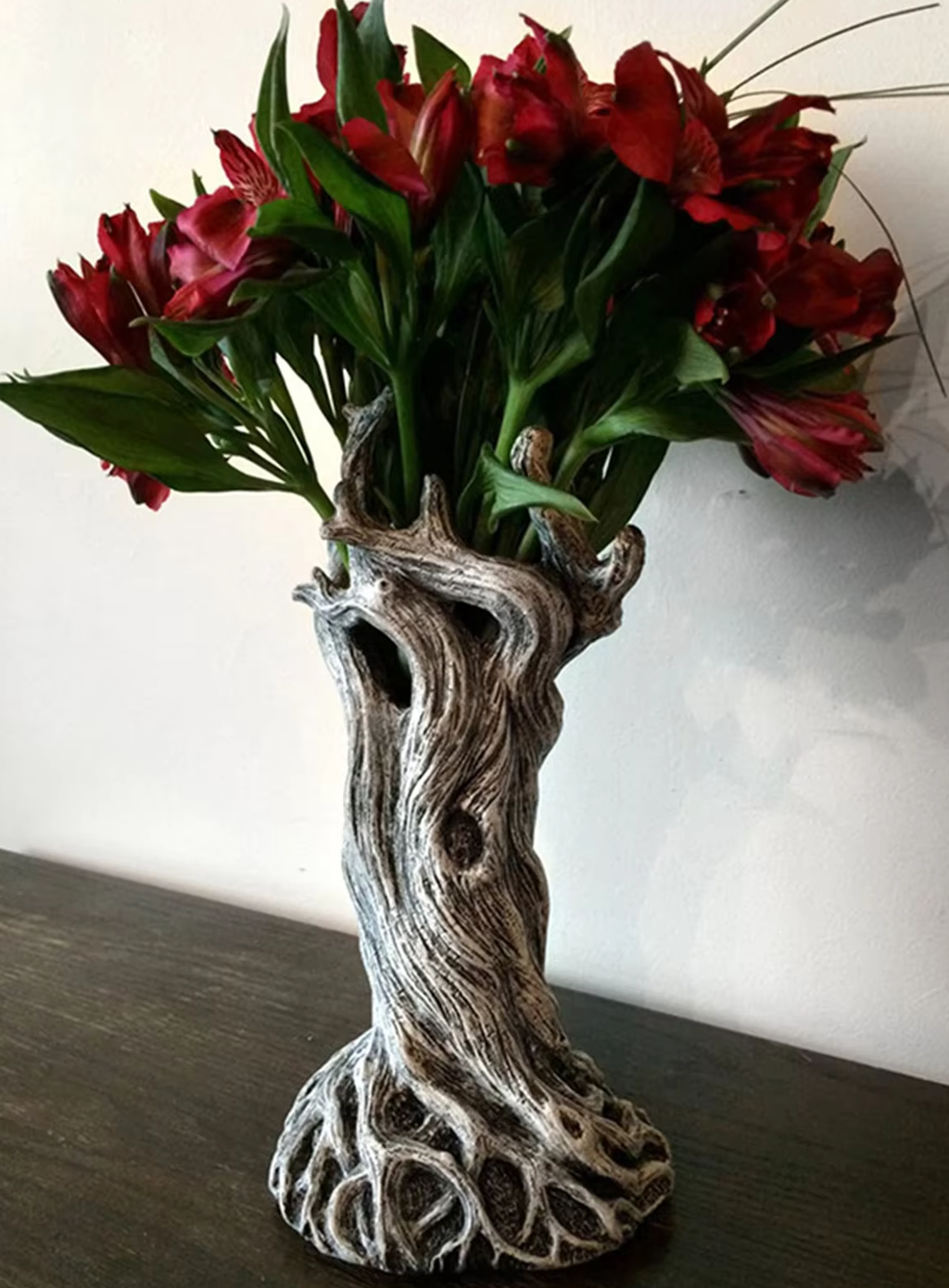 Magical Resin Twisted Tree  Dryad VASE 20cm