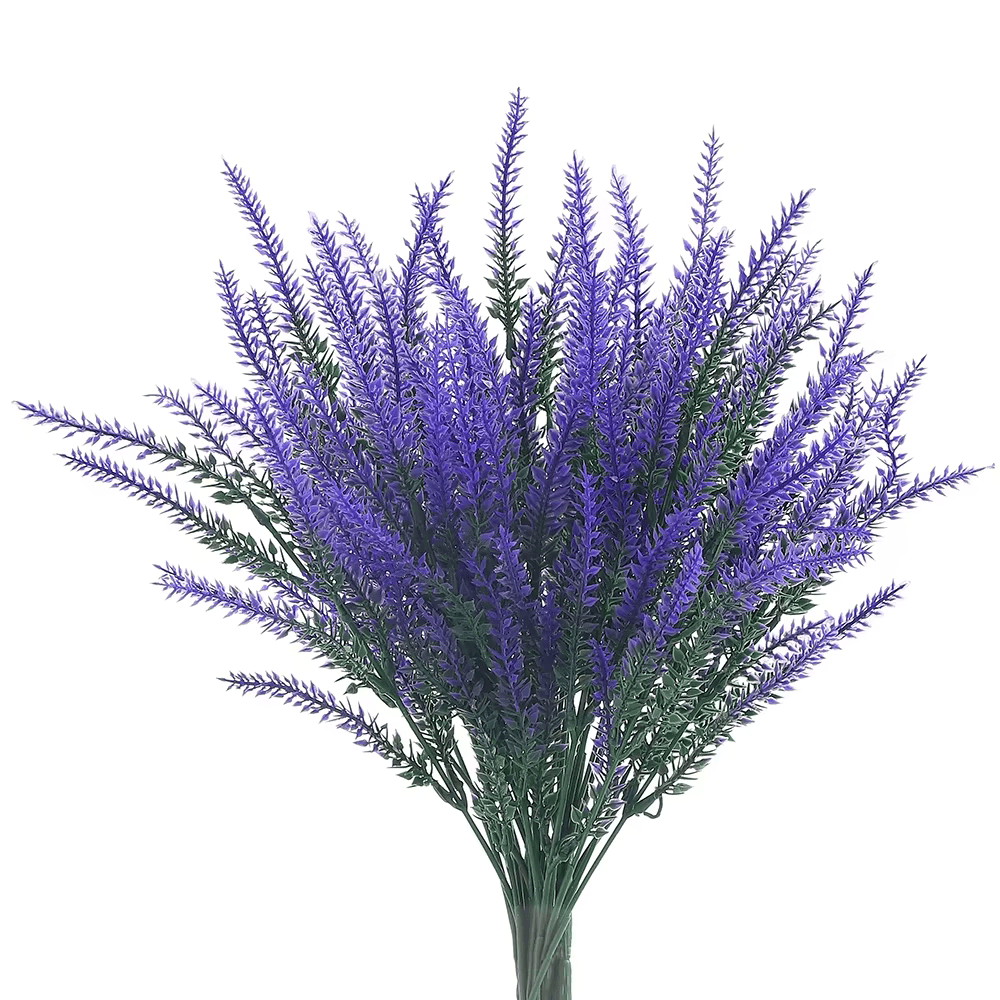 Artificial LAVENDER Bunch x 5 Stems Indoor Outdoor Use - The Floral Gallery