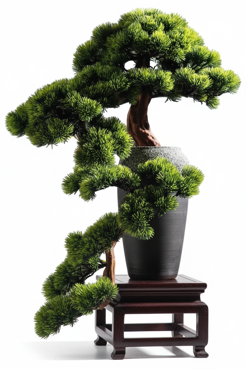 High End Large Chinese Welcoming Pine BONSAI in Pot