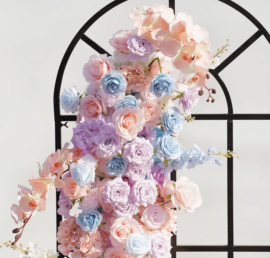 Beautiful Multi Bloom Quality Silk Birthday Wedding Venue Display Flowers - The Floral Gallery