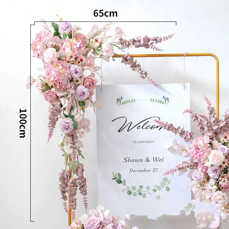Beautiful Pink Multi Bloom Silk Artifical Flowers Display Weddings - The Floral Gallery