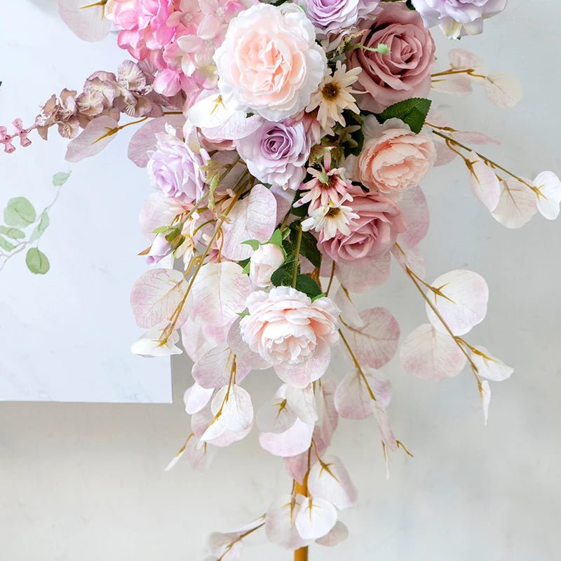 Beautiful Pink Multi Bloom Silk Artifical Flowers Display Weddings - The Floral Gallery