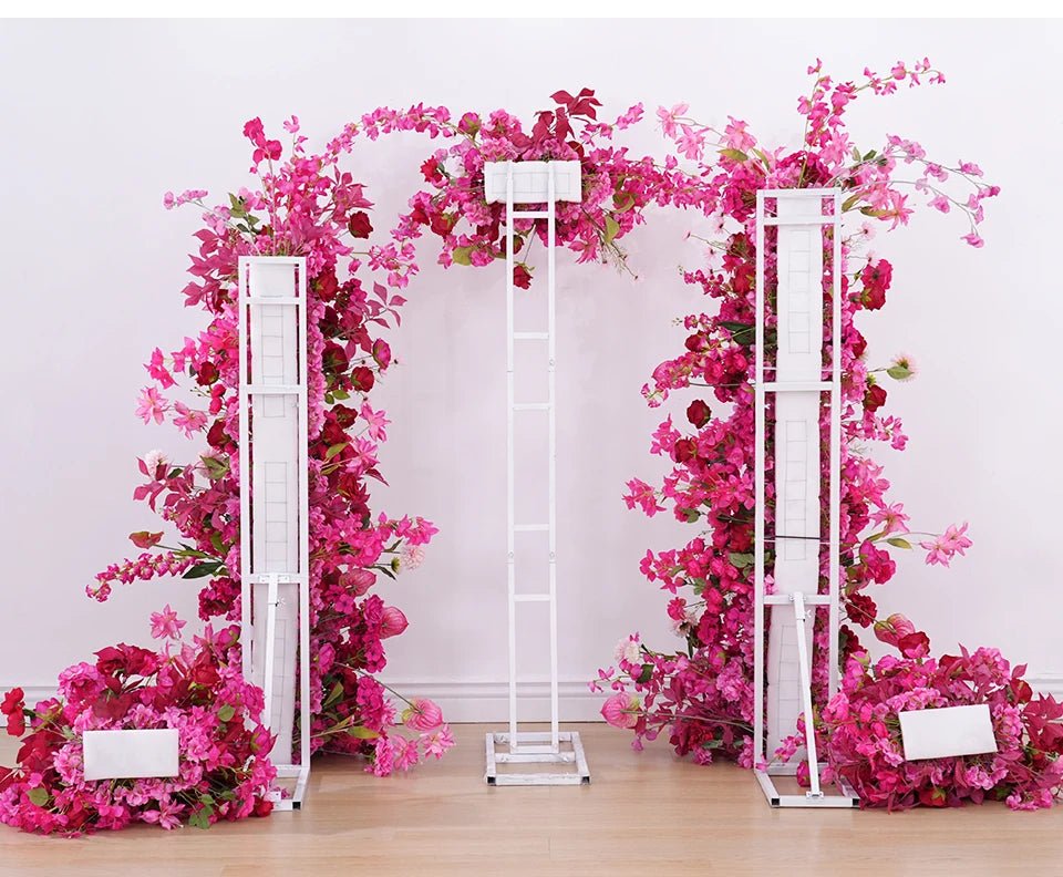 Gorgeous Hot Pink Multi Bloom Quality Silk Venue Display Flowers - The Floral Gallery