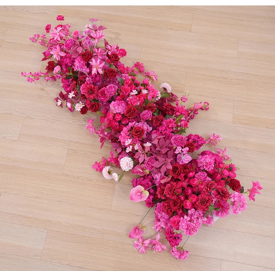Gorgeous Hot Pink Multi Bloom Quality Silk Venue Display Flowers - The Floral Gallery