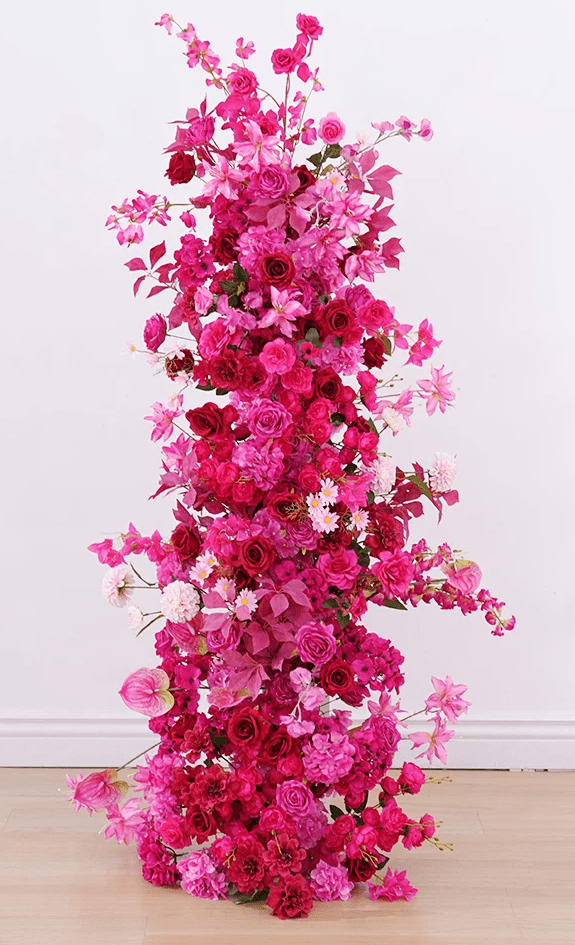 Gorgeous Hot Pink Multi Bloom Quality Silk Venue Display Flowers - The Floral Gallery
