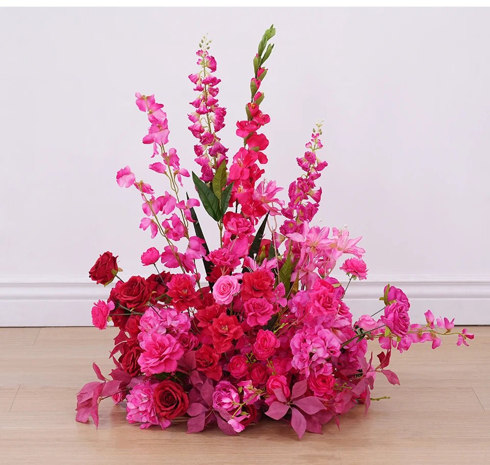 Gorgeous Hot Pink Multi Bloom Quality Silk Venue Display Flowers - The Floral Gallery