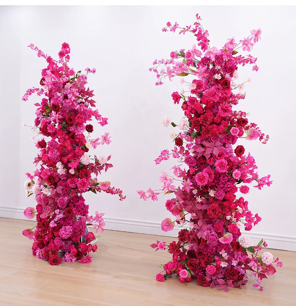 Gorgeous Hot Pink Multi Bloom Quality Silk Venue Display Flowers - The Floral Gallery