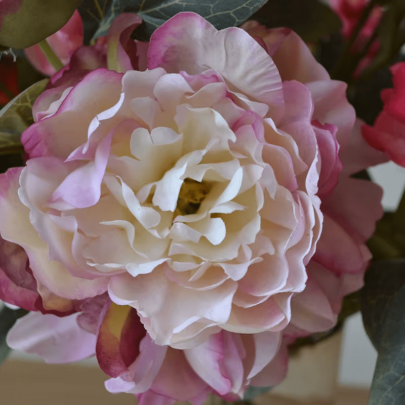 Long Stem Big Head SILK Artificial Peonies - Choice of 5 Colours - The Floral Gallery