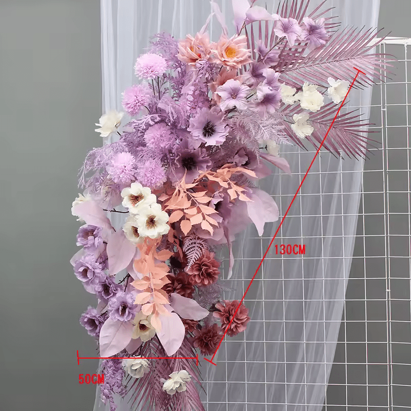 Lovely Lavender Pink & Purple Premium SILK Flower Display - The Floral Gallery