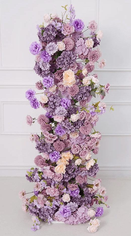 Luxury Pink & Purple Silk Flowers for Wedding or Venue Display - The Floral Gallery