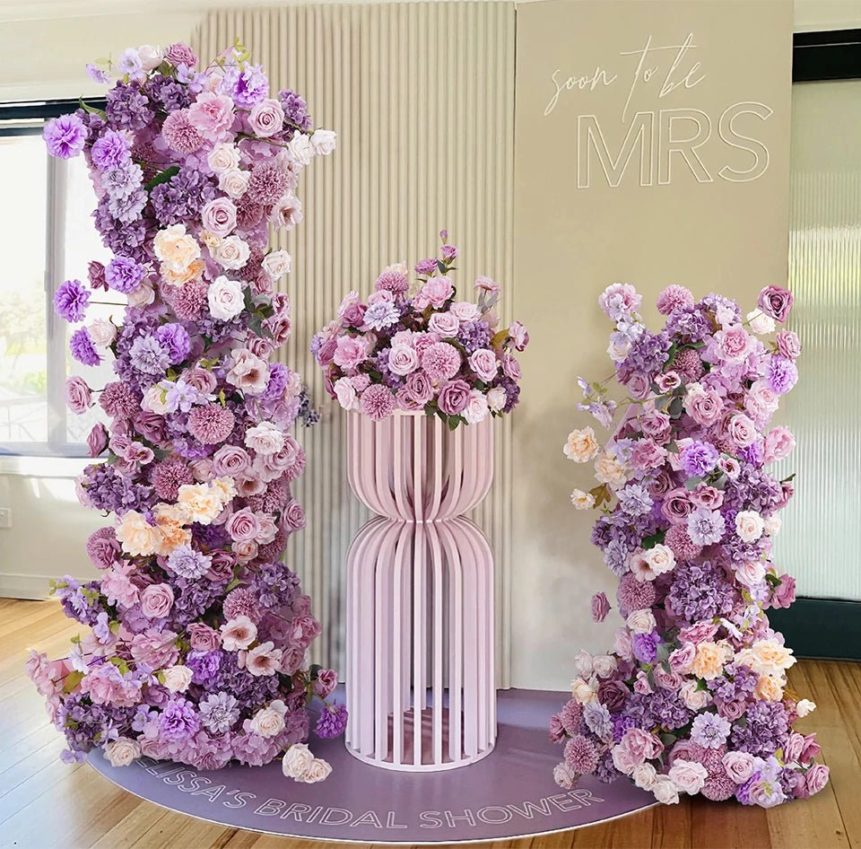 Luxury Pink & Purple Silk Flowers for Wedding or Venue Display - The Floral Gallery
