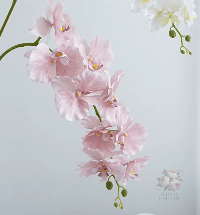Pink Dancing Orchid Phalaenopsis SILK Flowers 100cm Tall - The Floral Gallery