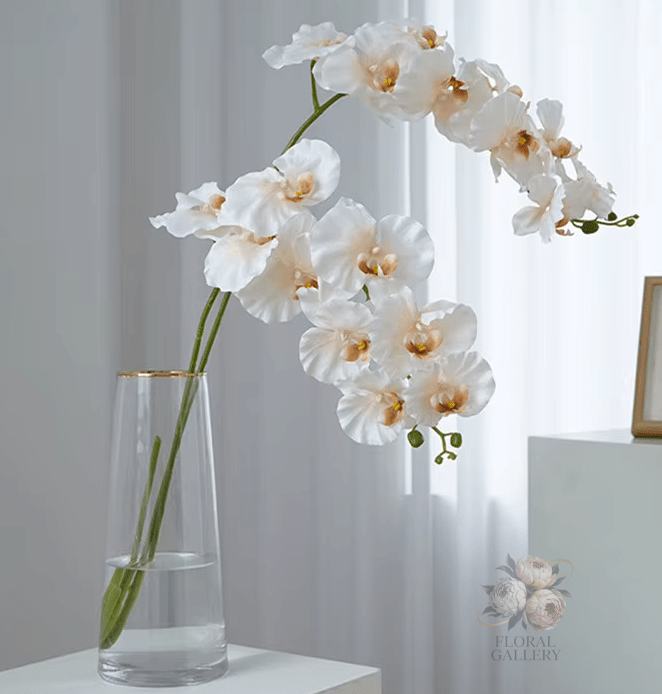 Pink Dancing Orchid Phalaenopsis SILK Flowers 100cm Tall - The Floral Gallery