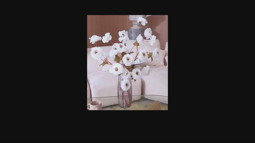 Top Quality White or Pink SILK Peonies with Large Flower Heads