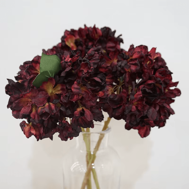 Retro Large Head Crysanthemum Silk Flowers Bouquet - The Floral Gallery