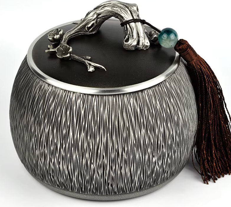 Deluxe PURE Tin Cremation URN for Human or Pet Ashes