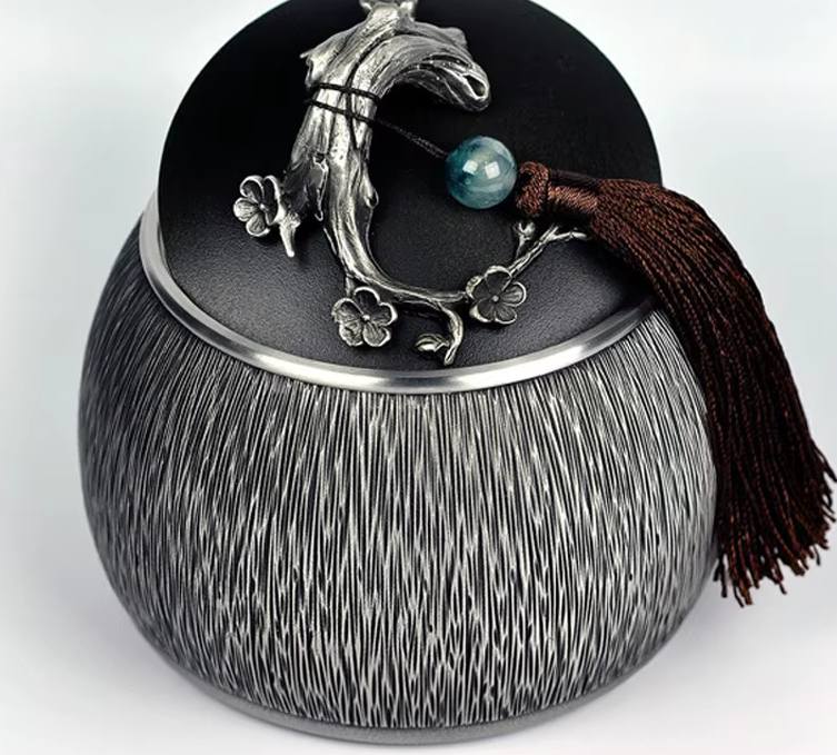 Deluxe PURE Tin Cremation URN for Human or Pet Ashes